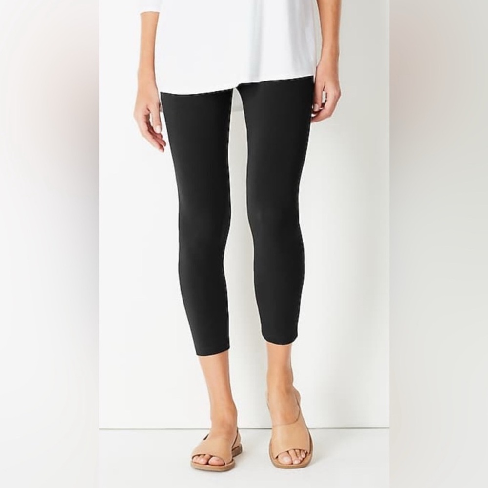 💙J. Jill Navy Blue Cropped Leggings - Size Medium💙